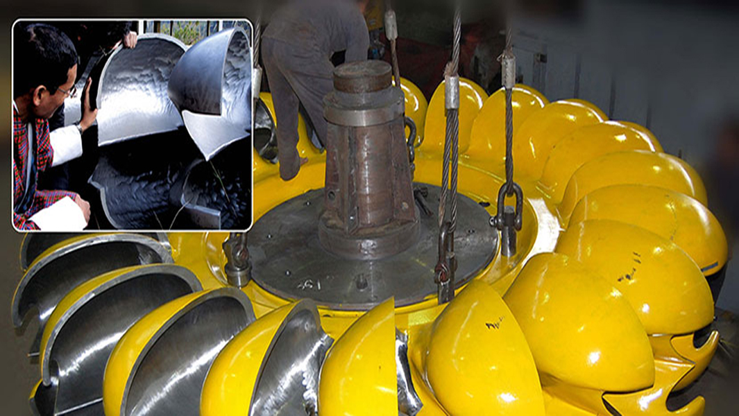 Reclamation of 1 of 4 units, each 84 MW Pelton Turbine Runner,